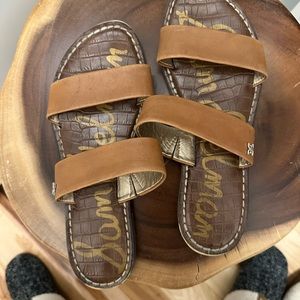Sam Edelman flat tan sandals